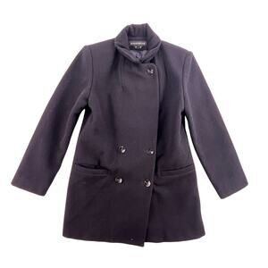 Donnybrook double breasted wool pea coat, has lint